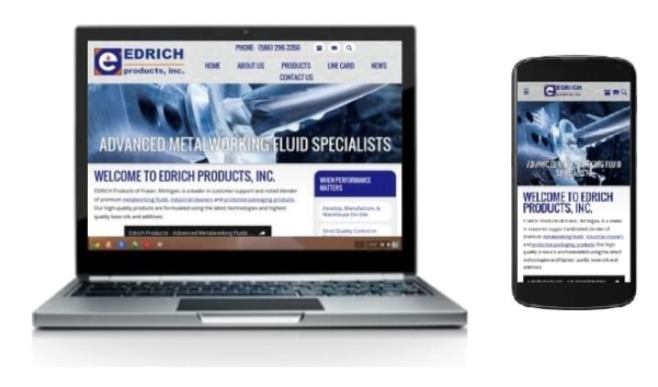 EDRICH Products, Inc. Responsive Website Redesign by Alt Media Studios