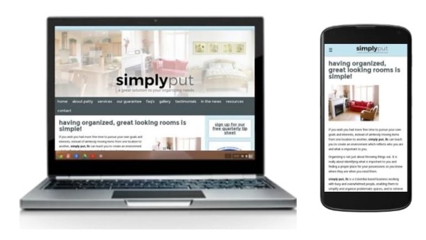 Simply Put, LLC | Responsive Web Design by Alt Media Studios