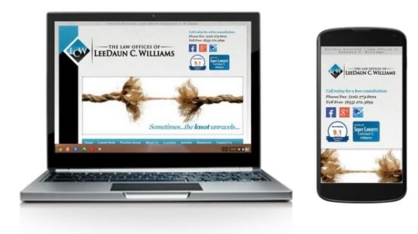 The Law Offices of LeeDaun C. Williams | Website Redesign