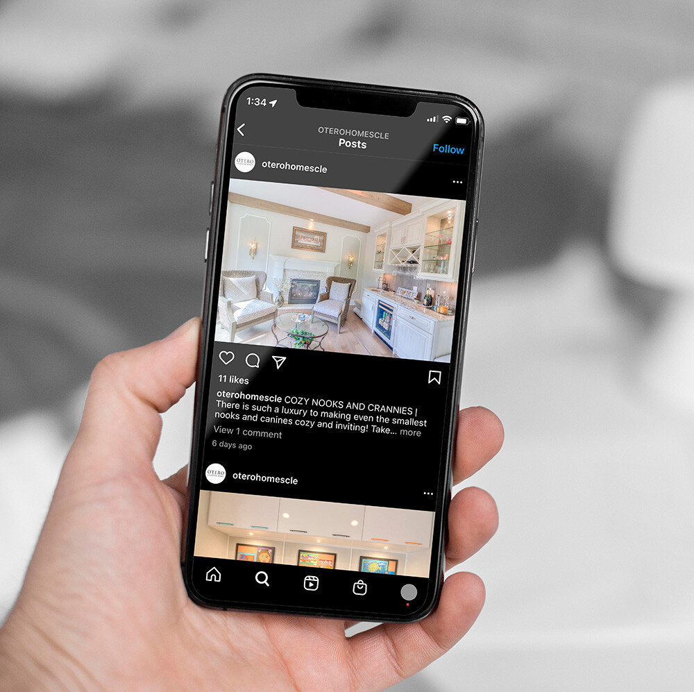 Otero Homes Instagram Profile Managed By Alt Media Studios