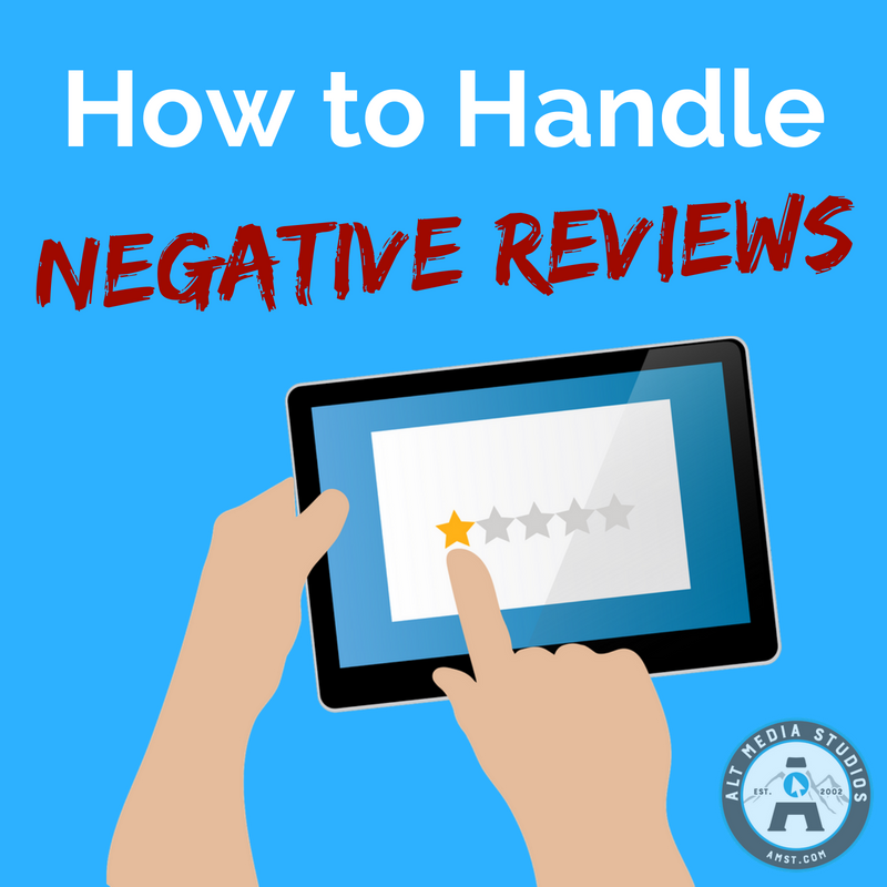 how to handle negative reviews