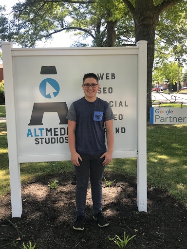 Trevor Neece intern at Alt Media Studios