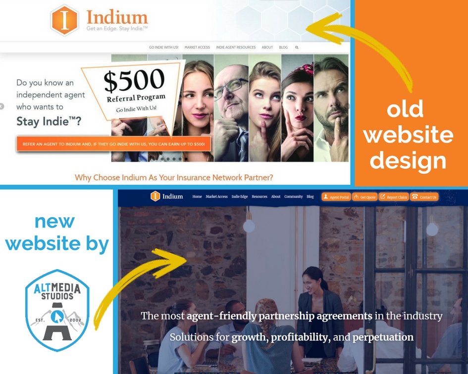 Indium before and after Alt Media Studios