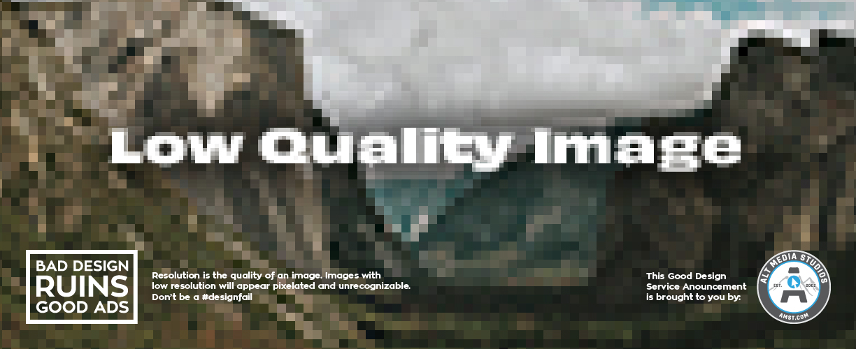 Does Image Quality Matter - Example of Low Quality Image